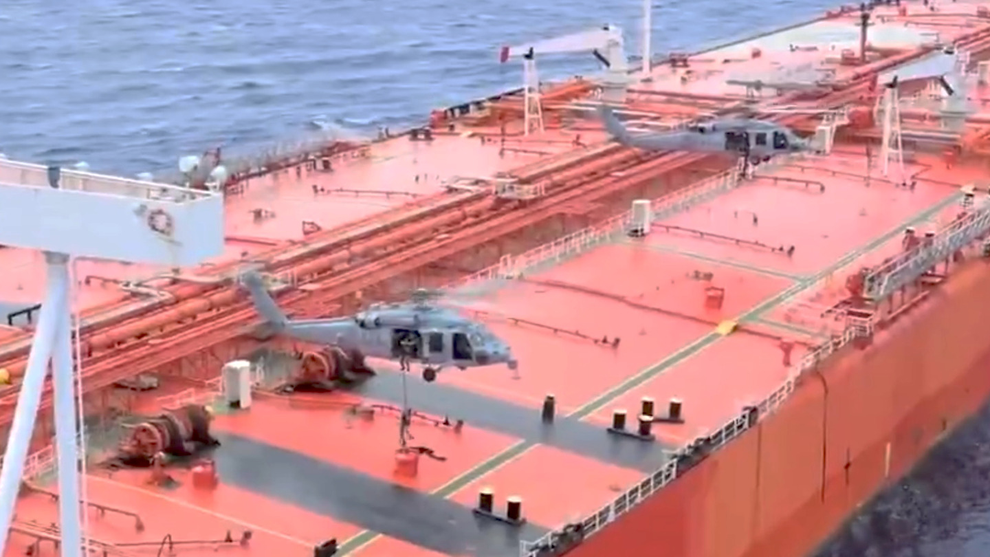 For the first time since the launch of Epic Fury, U.S. forces interdicted an Iranian-linked ship in the IndoPacom region.